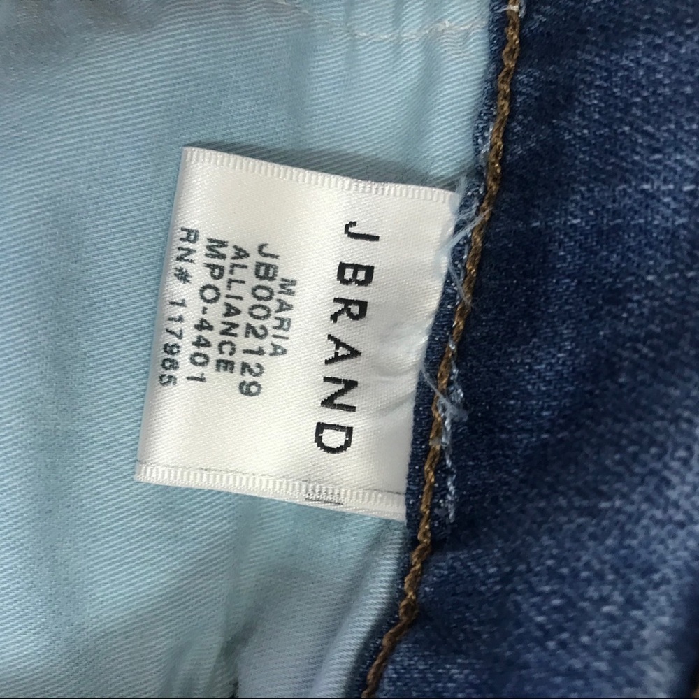 J BRAND MARIA HIGH RISE SKINNY JEANS Snake Print - Picture 10 of 12